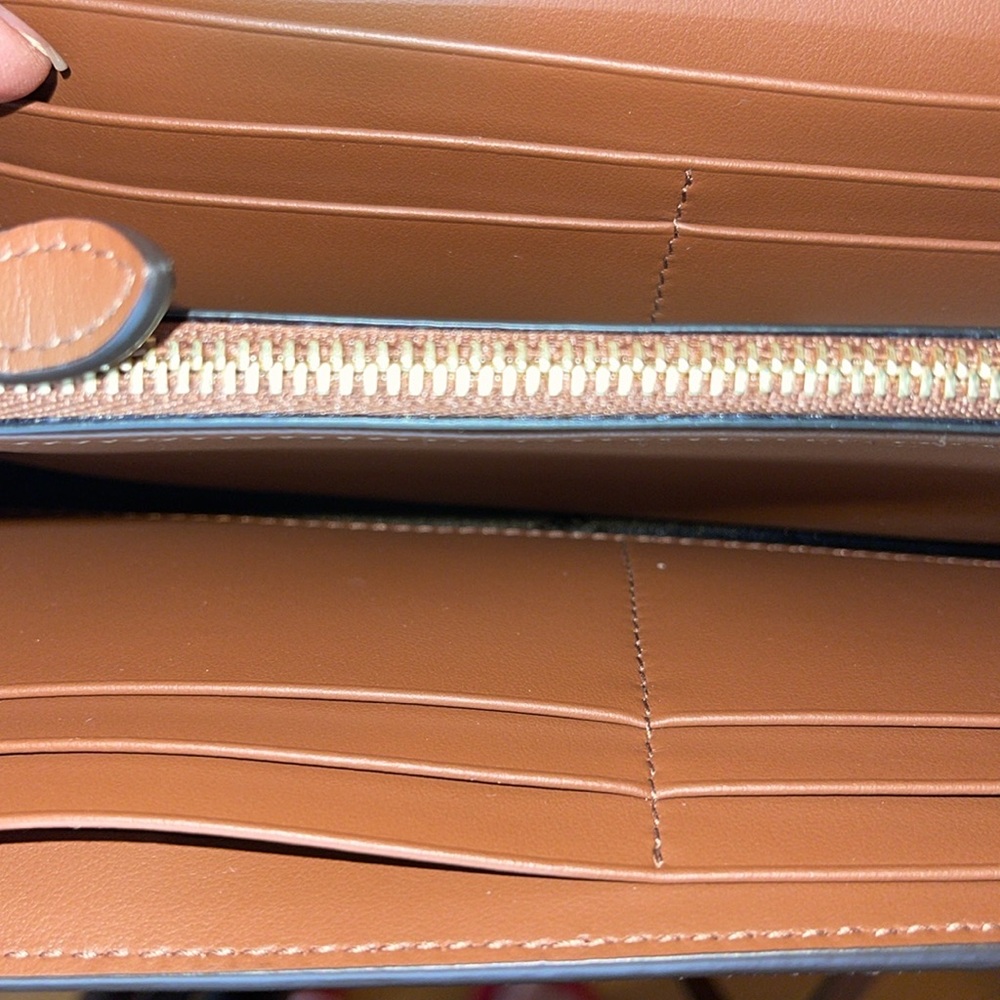 Burberry Leather Embossed Henley Wallet on a Strap - Picture 8 of 9